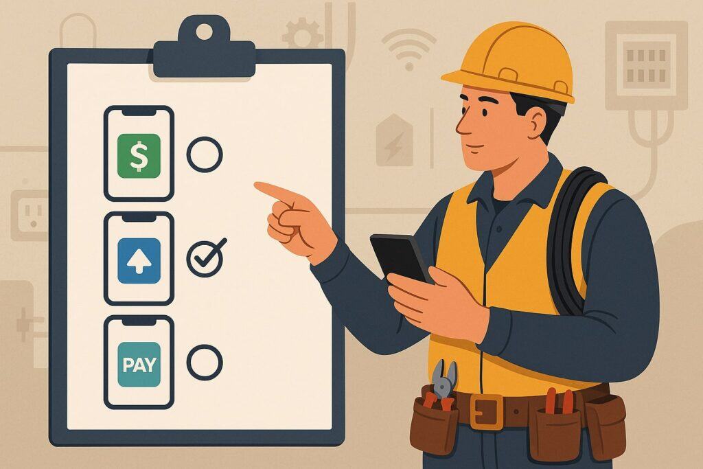 Choosing the Right Mobile Payment Provider as an Electrical Contractor