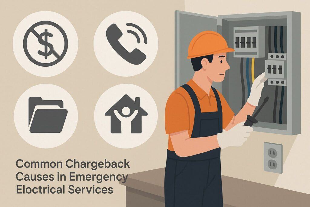 Common Chargeback Causes in Emergency Electrical Services