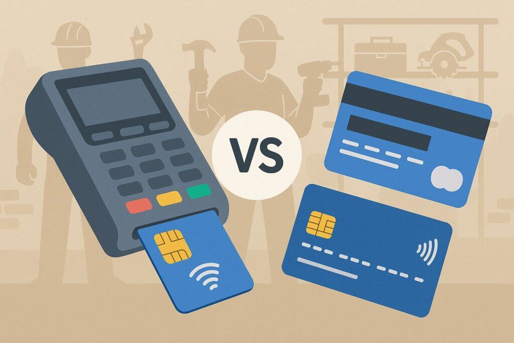 EMV vs. Magnetic Stripe Payments in the Trades