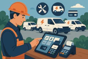 POS Systems for Electricians with Multiple Service Vehicles