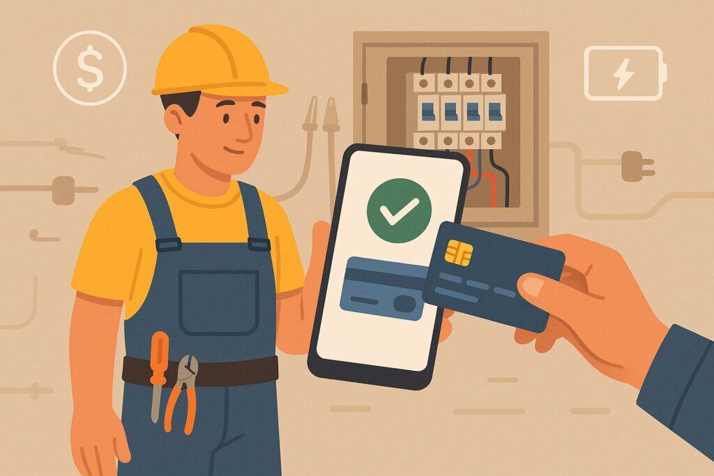 Why Mobile Credit Card Payments Matter for Electricians in the US