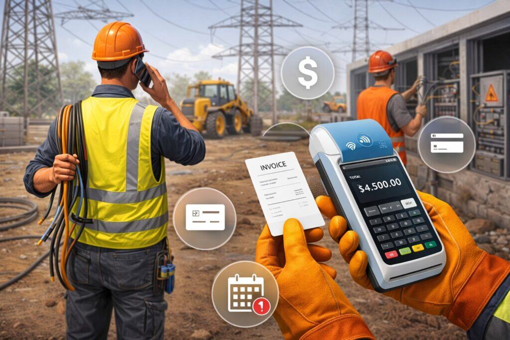 Accepting Payments for Large Electrical Projects