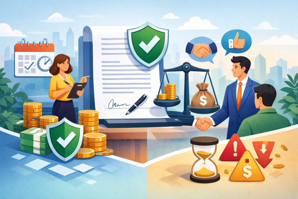 Building payment terms that protect cash flow without scaring clients away