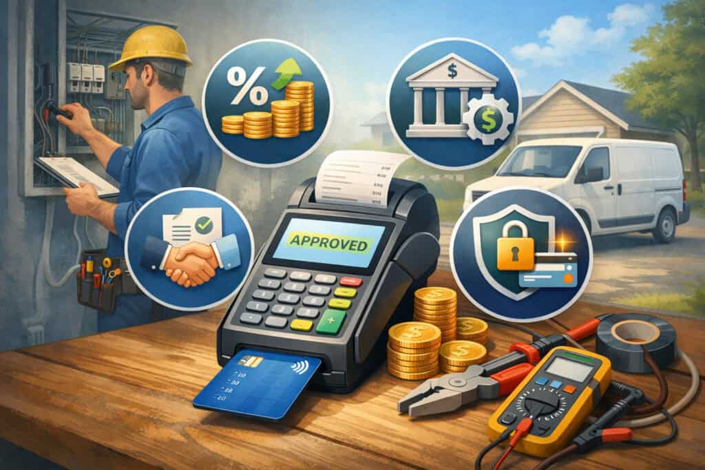 Understanding Credit Card Processing Fees for Electricians (What You’re Really Paying For)
